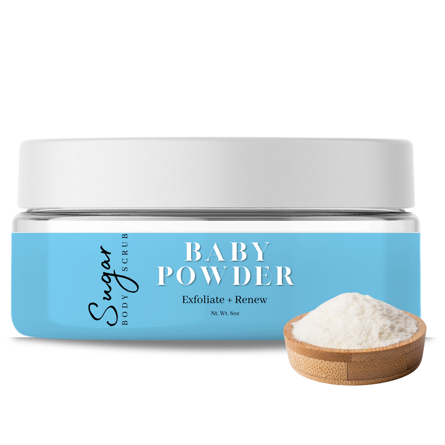 Baby Powder Body Sugar Scrub